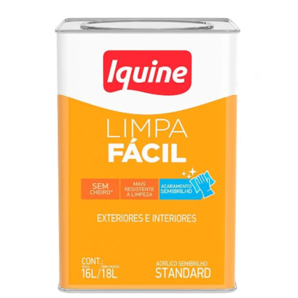 Tinta Iquine Limpa Facil 18L Branco Neve