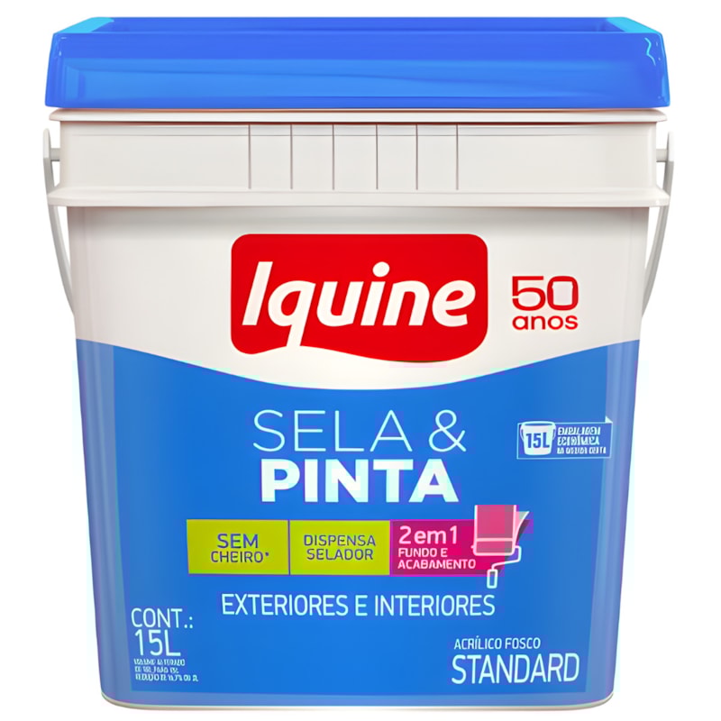 Tinta Iquine Sela e Pinta 15L Areia Retangular-2e952b1a-df44-4a86-b59c-61445b10be26