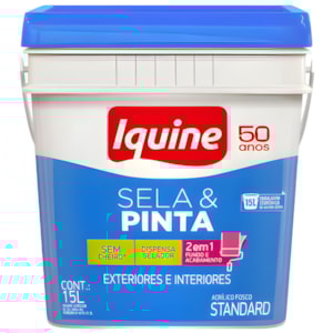 Tinta Iquine Sela E Pinta 15L Canjica Retangular