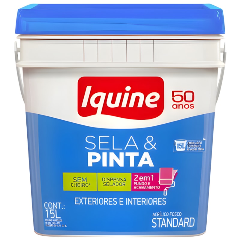 Tinta Iquine Sela E Pinta 15L Canjica Retangular-c6da5f2d-f633-452d-8fca-8c0e5332233d