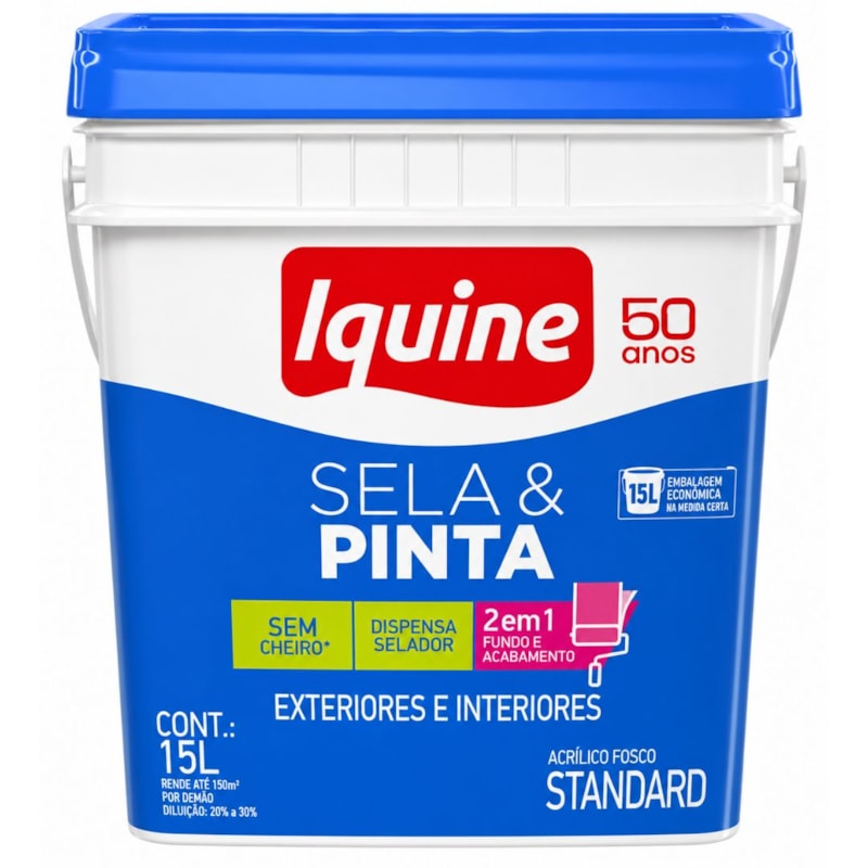 Tinta Iquine Sela e Pinta 15L Palha Retangular-c2908cdc-5511-467a-8d63-ee9fe9e8176a
