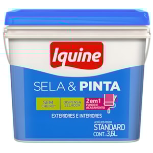 Tinta Iquine Sela e Pinta 3,6 L Gengibre