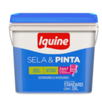 Tinta Iquine Sela e Pinta 3,6L Azul Petroleo Retangular 