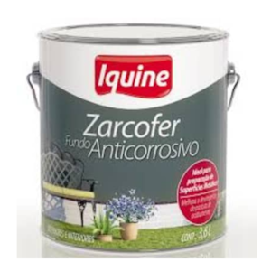 Tinta Iquine Zarcofer Anticorrosivo 3,6L Cinza