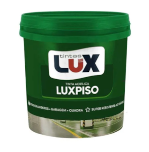 Tinta Lux Acrilica Premium Luxpiso 15L Cinza