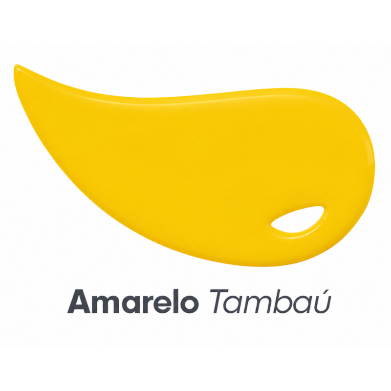 Tinta Lux Acrílica Semibrilho Amarelo Tambaú 