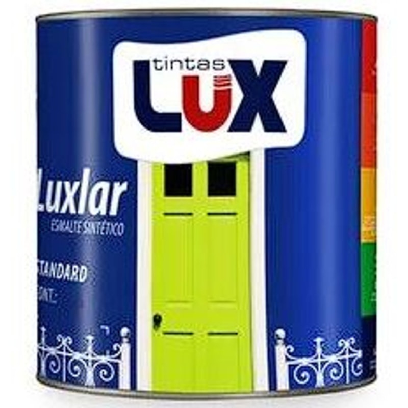 Tinta Lux Esmalte Sintetico Luxlar 3,0L Amarelo