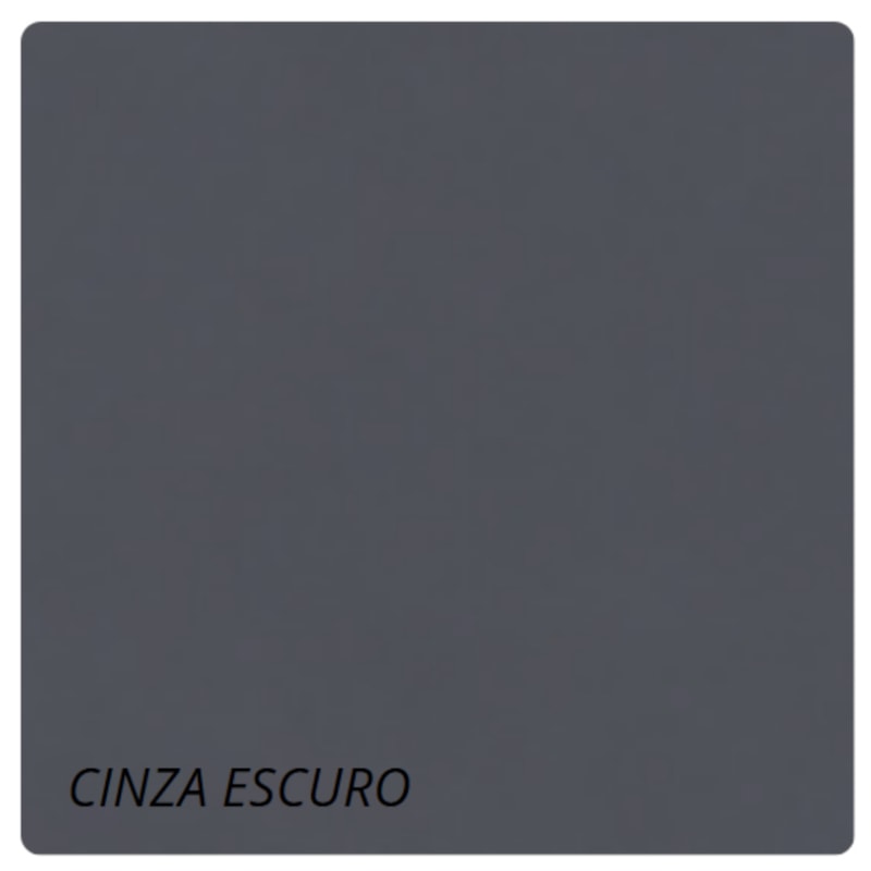 Tinta Lux Esmalte Sintético Luxlar 3,0L Cinza Escuro &ndash; Acabamento Brilhante para Madeira e Metal