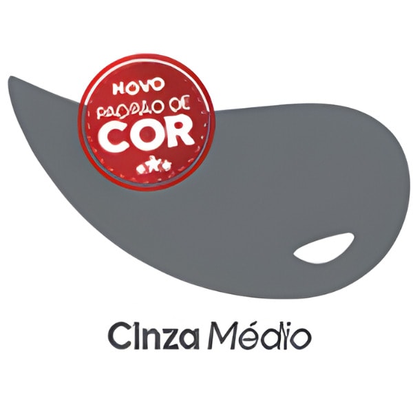 Tinta Lux Esmalte Sintetico Luxlar 3,0L Cinza Medio-99e40739-ca88-4ffc-b640-2124508f69bf