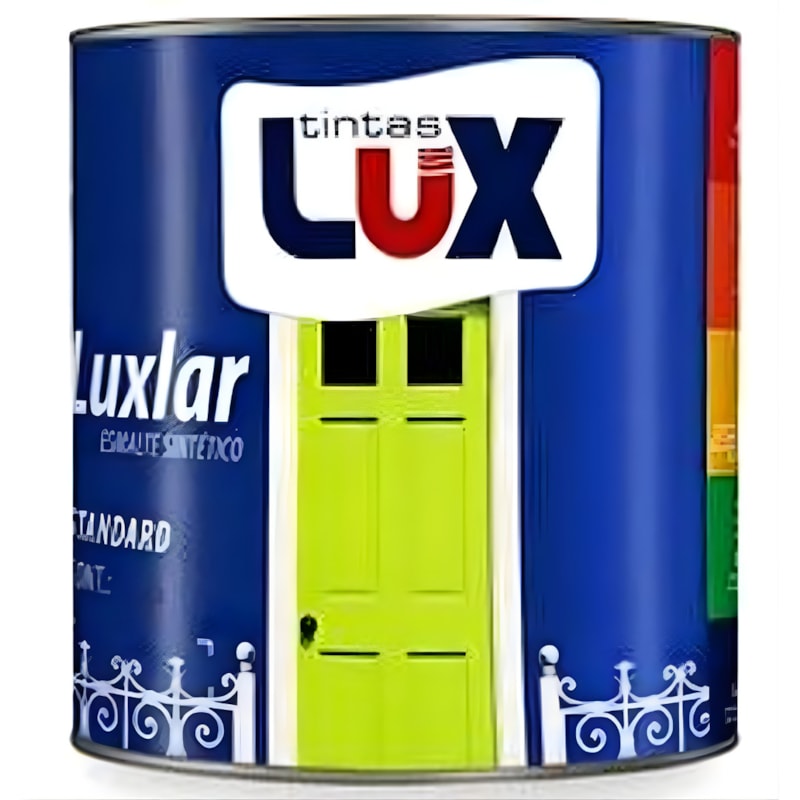 Tinta Lux Esmalte Sintético Luxlar 3,0L Verde Folha – Acabamento Brilhante para Madeira e Metal-f5e1e5be-41a7-414b-a3fa-89d80ae3a3ee