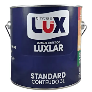 Tinta Lux Esmalte Sintetico Luxlar 3,0L Vermelho Ferrari