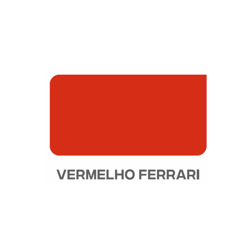 Tinta Lux Esmalte Sintético Luxlar 3,0L Vermelho Ferrari – Acabamento Brilhante para Madeira e Metal