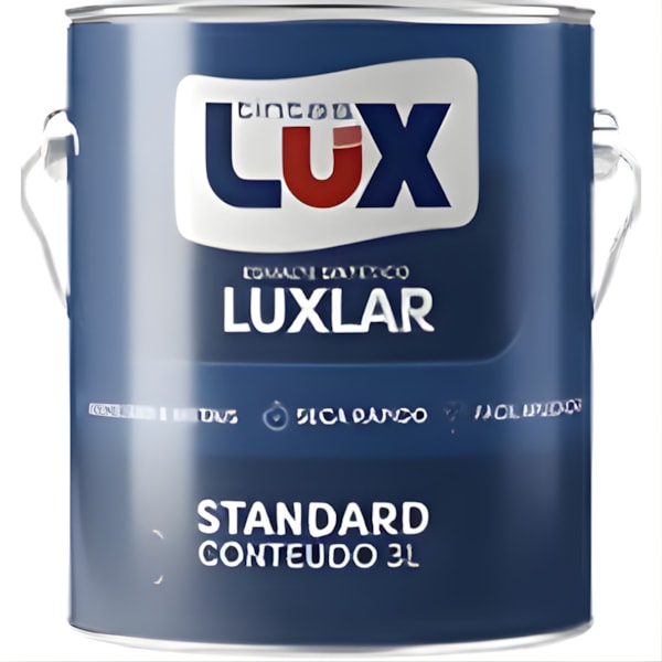 Tinta Lux Esmalte Sintético Luxlar 3,0L Vermelho Ferrari – Acabamento Brilhante para Madeira e Metal-65aae296-d909-4f3c-9691-2aea620de3b7