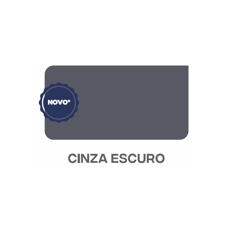 Tinta Lux Esmalte Sintetico Luxlar 750ml Cinza Escuro