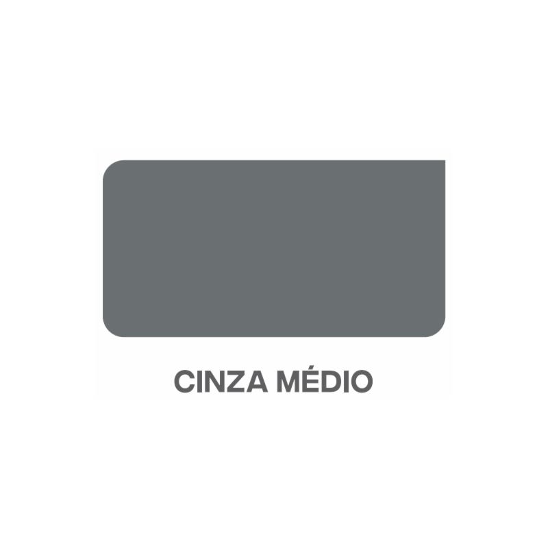 Tinta Lux Esmalte Sintetico Luxlar 750ml Cinza Medio