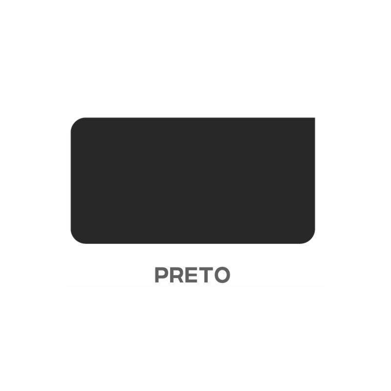 Tinta Lux Esmalte Sintético Luxlar 750ml Preto – Acabamento Brilhante para Madeira e Metal