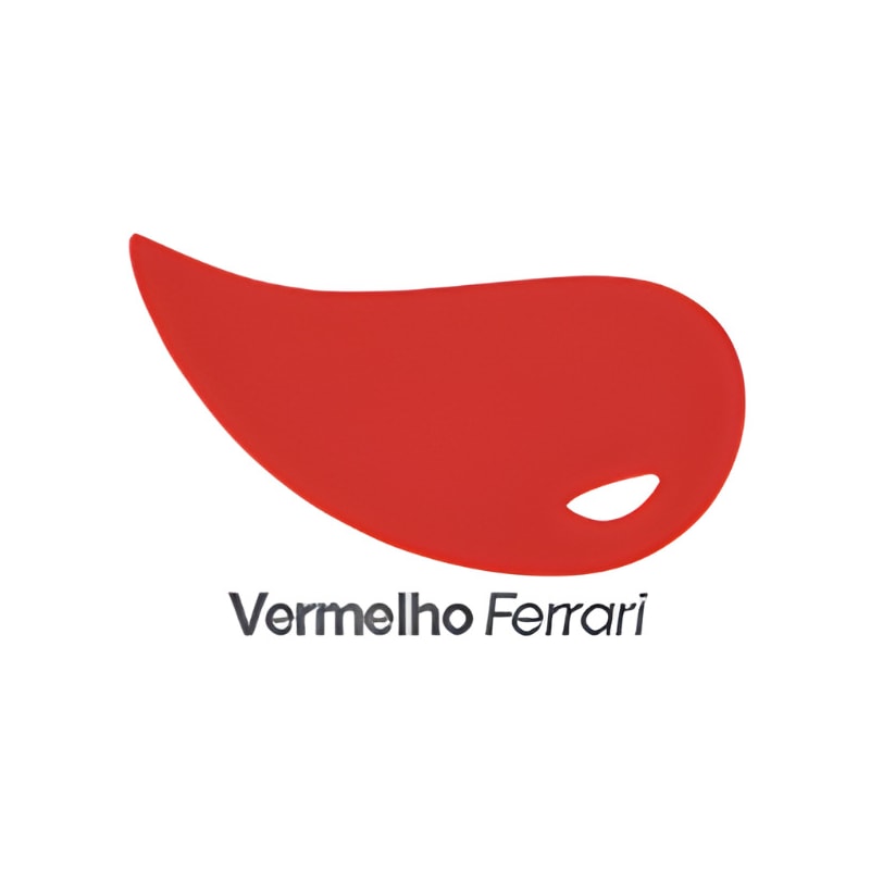 Tinta Lux Esmalte Sintetico Luxlar 750ML Vermelho Ferrari