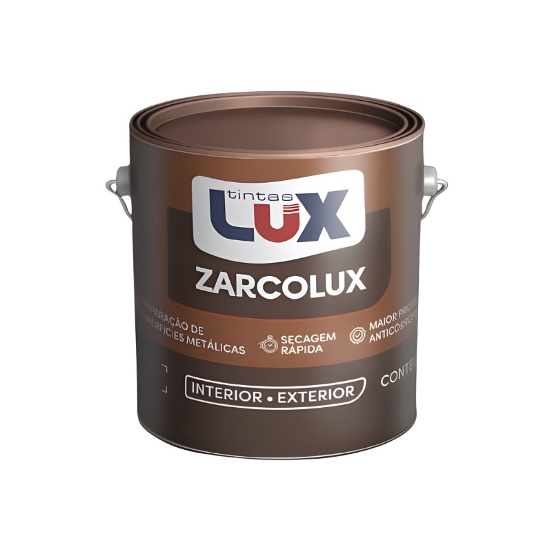Tinta Lux Zarcolux Zarcao 3L Cinza