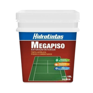 Tinta Mega Piso Verde 15L Hidrotintas