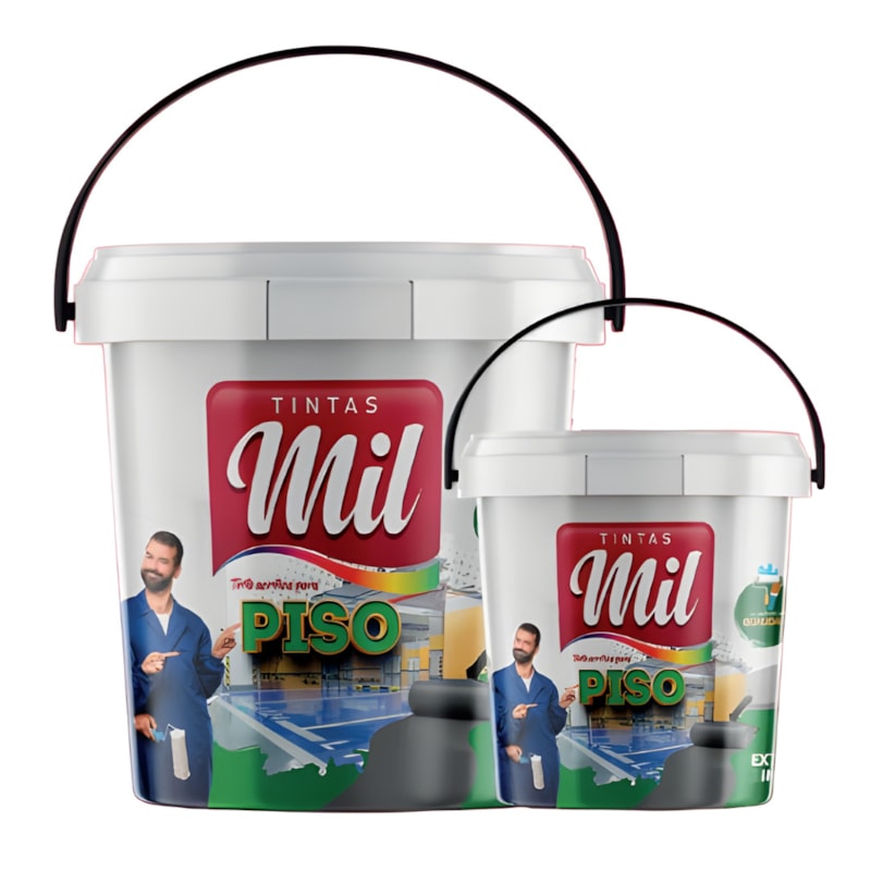 Tinta Mil Piso GL 3L Verde Folha