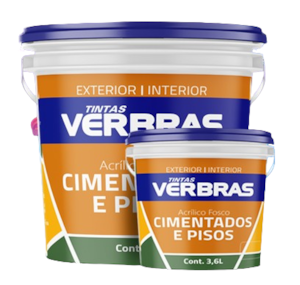 Tinta Vpro Poupe+ Cimentados Pisos Economico Interno Externo BD 15L Verde 3012