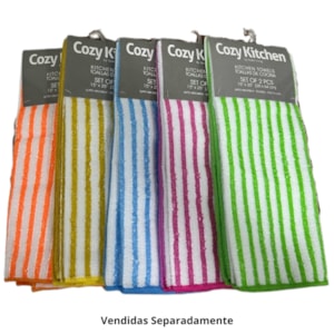 Toalha de Cozinha Home Living – Kit 2 Peças