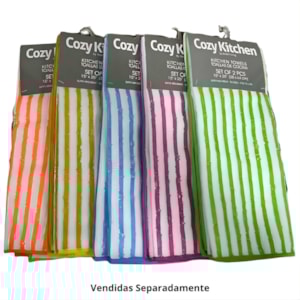 Toalha de Cozinha Home Living Kit 2 Peças
