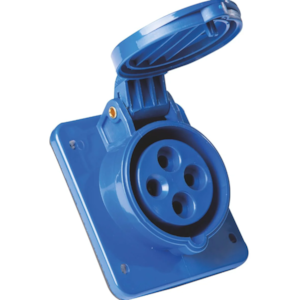 Tomada de Embutir Industrial Tramontina 3P+T 32A 220-250V 9H IP44 Azul