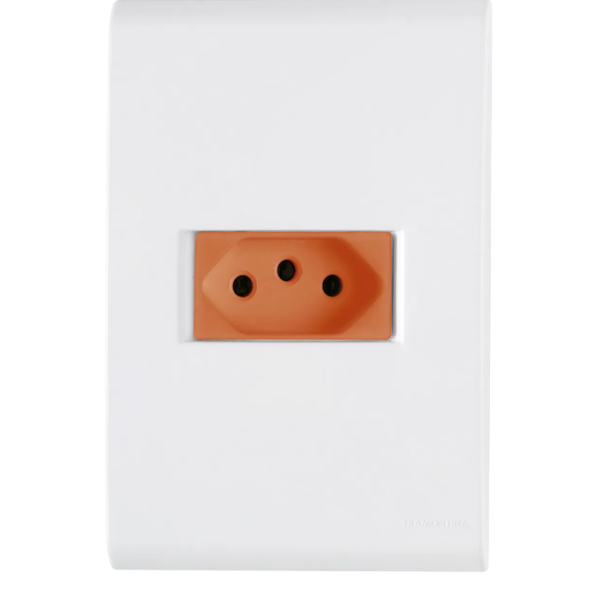 Tomada Simples Bartofil 20A Vermelho Liz Tramontina-32f029d8-1d82-45f6-9351-8d4571c76318