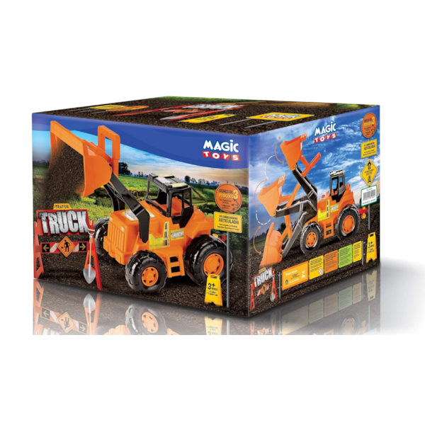 Trator Magic Toys Truck Laranja-d453776b-54e2-4f78-a889-b7c562ef788f