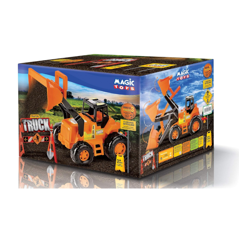 Trator Magic Toys Truck Laranja-43d15bcd-bc8a-474c-98ac-7c4f9e88296b