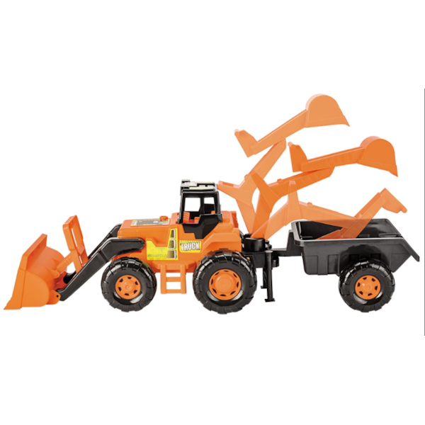 Trator Magic Toys Truck Super Laranja-2b20c577-8f4f-4c0b-b1e8-ca748d0919a0