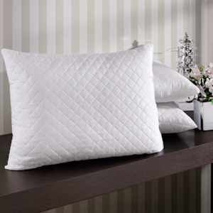 Travesseiro Metelassado Hedrons Medio 50X70cm Branco