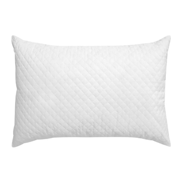 Travesseiro Metelassado Hedrons Medio 50X70cm Branco -d0121c79-bfd6-47ea-8123-5b9309cbecaa