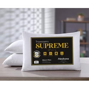 Travesseiro Supreme Hedrons 50X70cm Branco