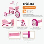 Triciclo Cairu Infantil You 3 Girl
