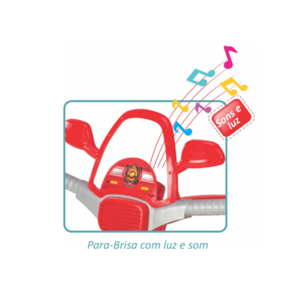 Triciclo Infantil Magic Toys Bombeiro Car Vermelho-3069cbc2-e491-4e97-a863-58b3a8e41d13
