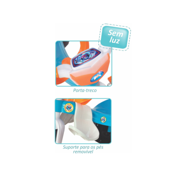 Triciclo Infantil Magic Toys Fly Azul com Cestinha-b4648890-560f-4950-918e-d0fe027be3ec