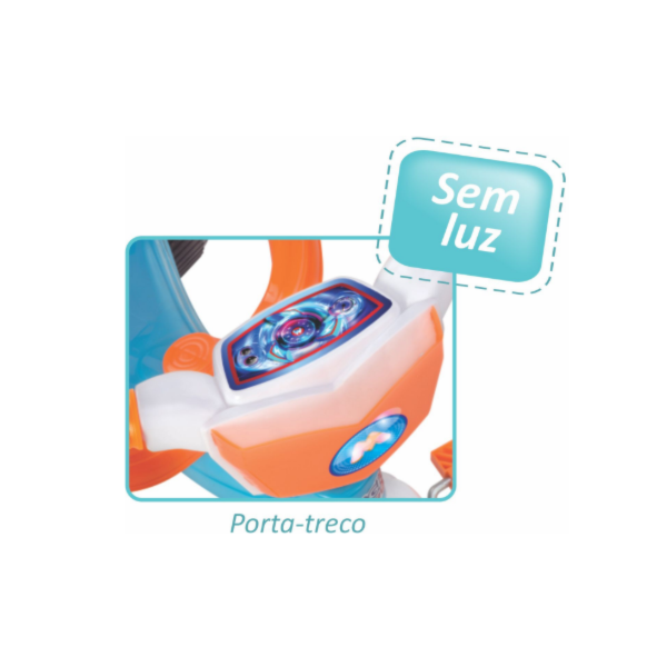 Triciclo Infantil Magic Toys Fly Azul com Cestinha-6ec928f2-585c-4e85-900a-8104a93734d8