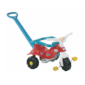 Triciclo Infantil Magic Toys Pets Azul com Cestinha-d3c54798-4b91-435f-9a89-faeb78c8cef7