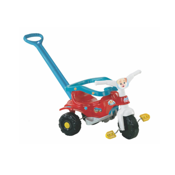 Triciclo Infantil Magic Toys Pets Azul com Cestinha-64bfe492-3769-4e9e-9a4a-33a1555f0004