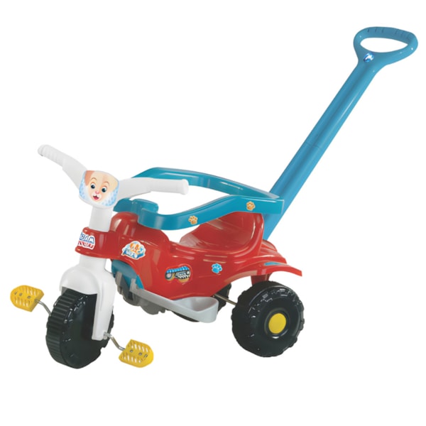 Triciclo Infantil Magic Toys Pets Azul com Cestinha-b26db5de-acb4-4de9-ac25-4c49ef94bd1e