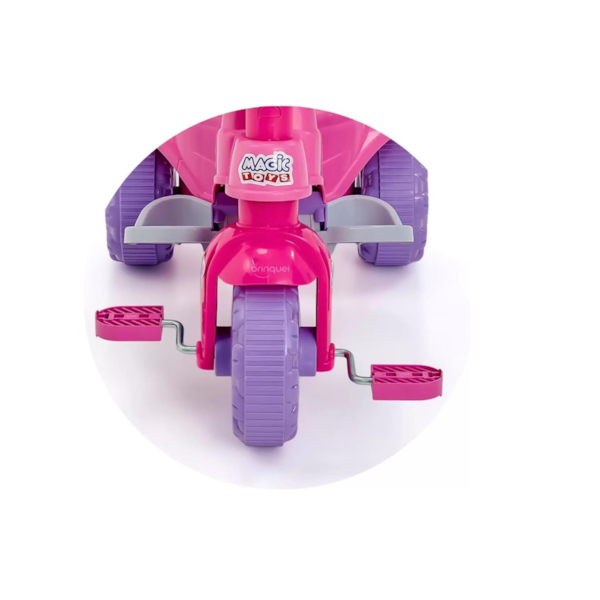 Triciclo Infantil Magic Toys Pets Rosa com Cestinha-ed405013-fd95-4290-9941-b7502d25fd50