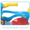 Triciclo Infantil Magic Toys Pic-nic Azul com Aro-c8a3fdd4-877c-4a2d-84e9-61bffe45301c