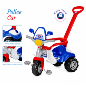 Triciclo Infantil Magic Toys Police Car Azul