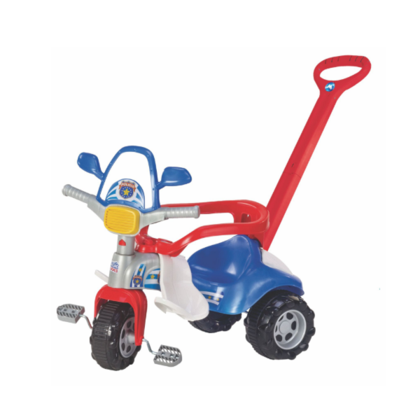 Triciclo Infantil Magic Toys Police Car Azul-1c06cacc-c36b-4ac5-a870-eefe65097617