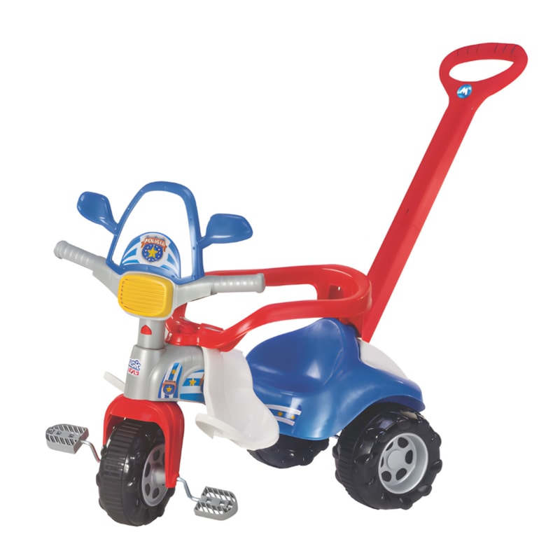 Triciclo Infantil Magic Toys Police Car Azul-0773c022-41a7-4831-b244-48101dbb4d50