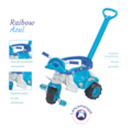 Triciclo Infantil Magic Toys Rainbow Azul-2523bbe1-fa6d-40db-8a78-47812f613260