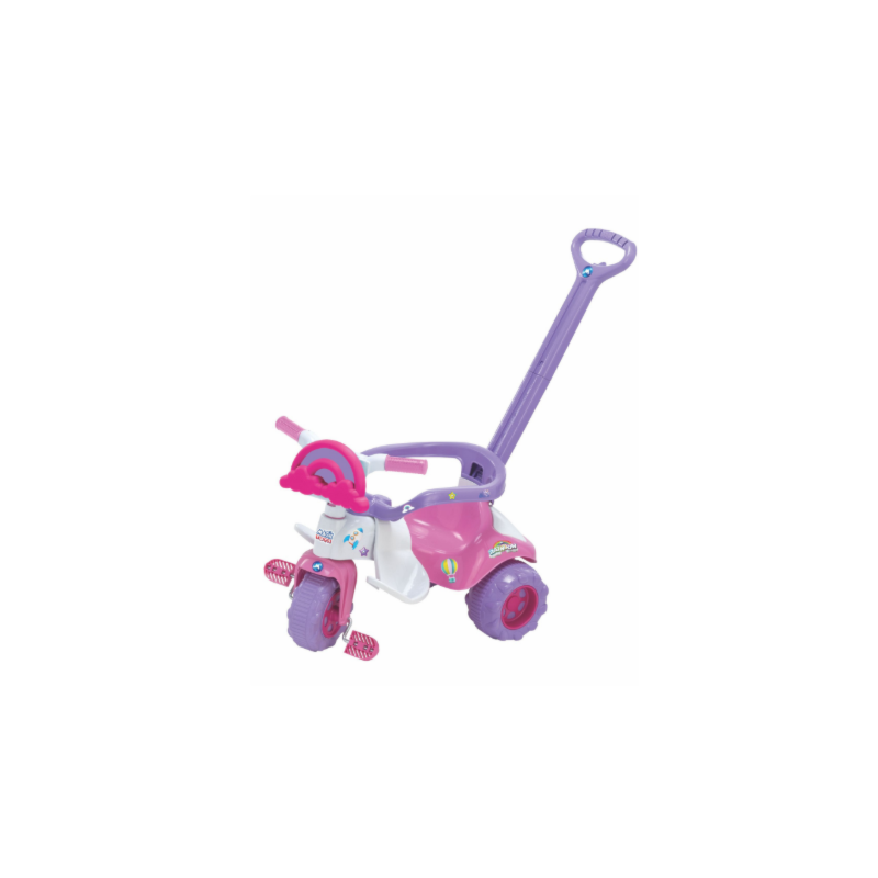Triciclo Infantil Magic Toys Rainbow Rosa