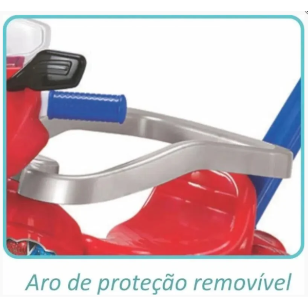 Triciclo Magic Toys Red Vermelho-40e855a8-ef14-4667-876c-4c2d9a002e18